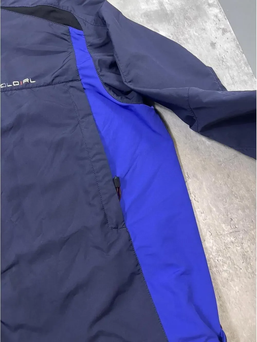 Vintage Polo Ralph Lauren Polo RL Jacket Navy Blue